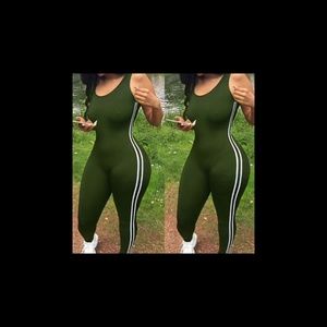 Yoga Jumpsuit (Green)